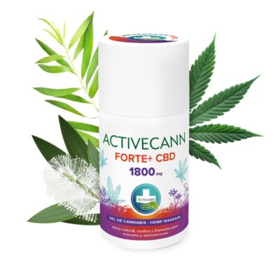 Activecann Forte+ CBD – Gel Intenso de Cannabis para Músculos y Articulaciones
