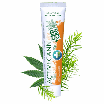 Activecann – Crema de Masaje con CBD y CBG para Alivio Muscular y Cuidado de la Piel