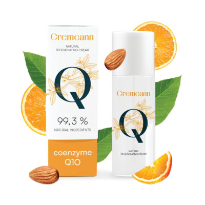 Cremcann Q10 Natural - Revitalizing facial cream with Coenzyme Q10
