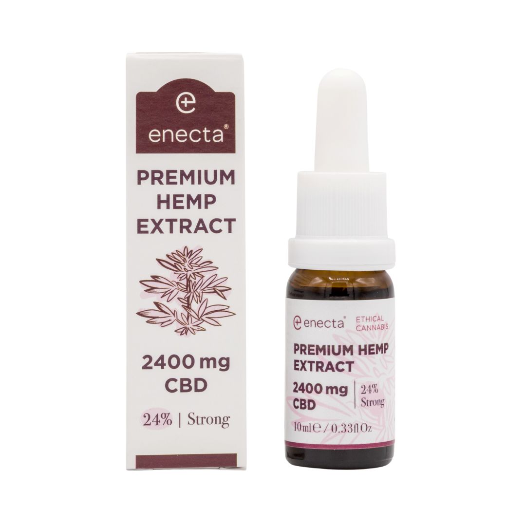Premium Hemp Oil with 24% CBD (2400 mg)