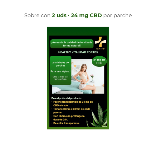 Parches de CBD 24 mg – Pack de 2 Unidades