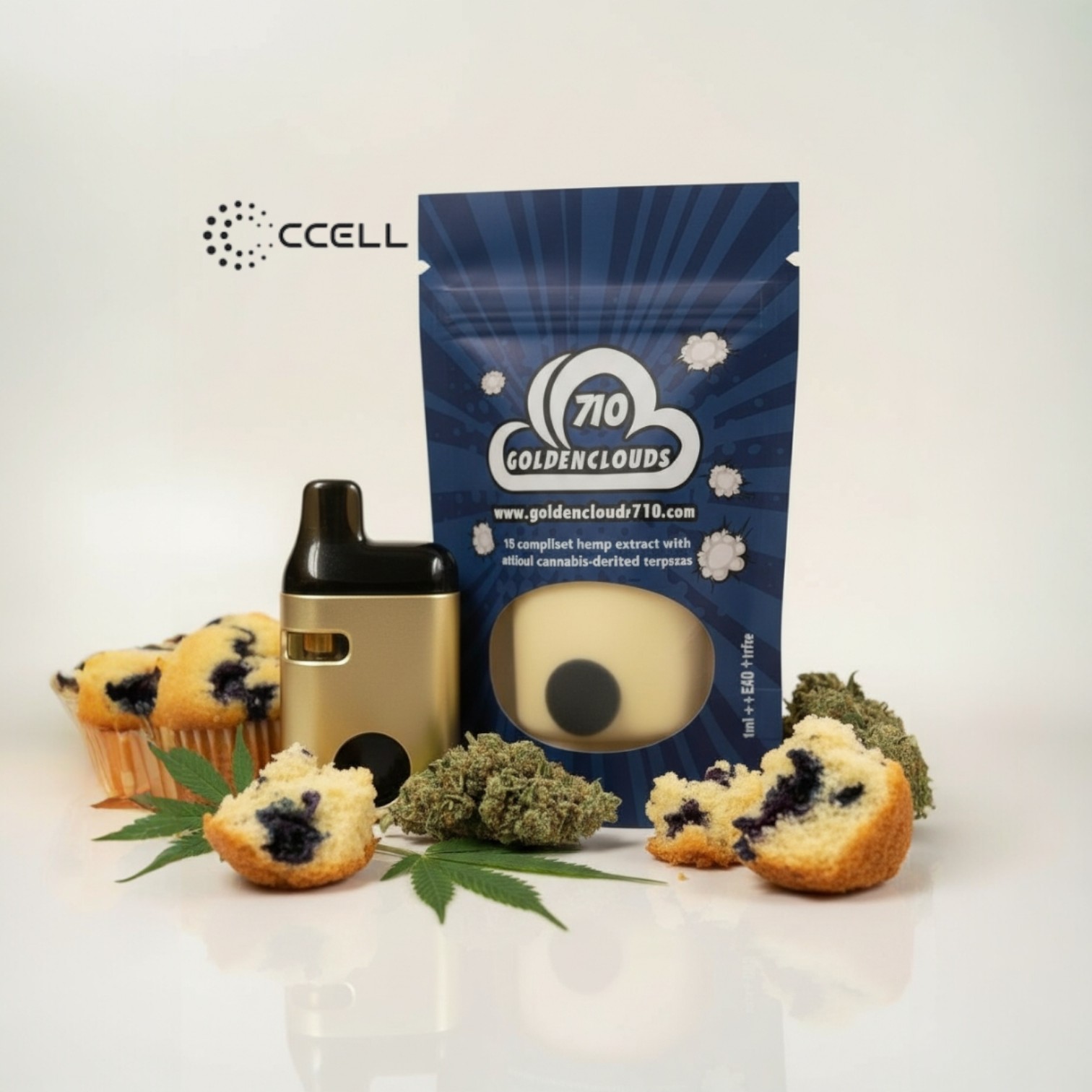 CBDay canna blend Blueberry Muffin 1ml