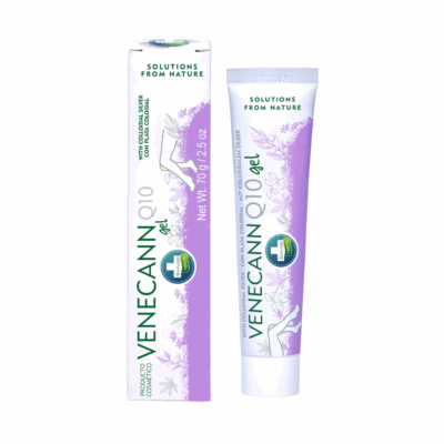 VENECANN Q10 – Gel Refrescante de Cáñamo para Piernas Cansadas